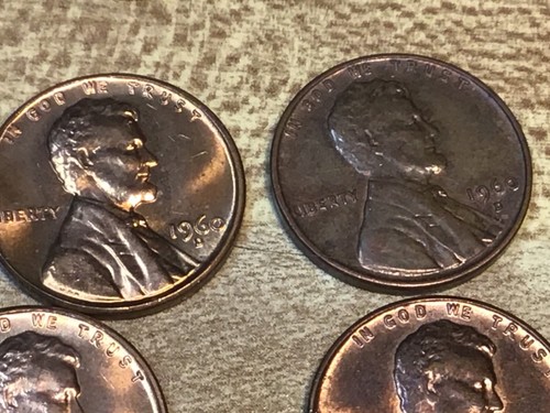 1960-D Small Date & 1960-D Large Date LINCOLN CENTs , 2 coins - Bild 3 von 3