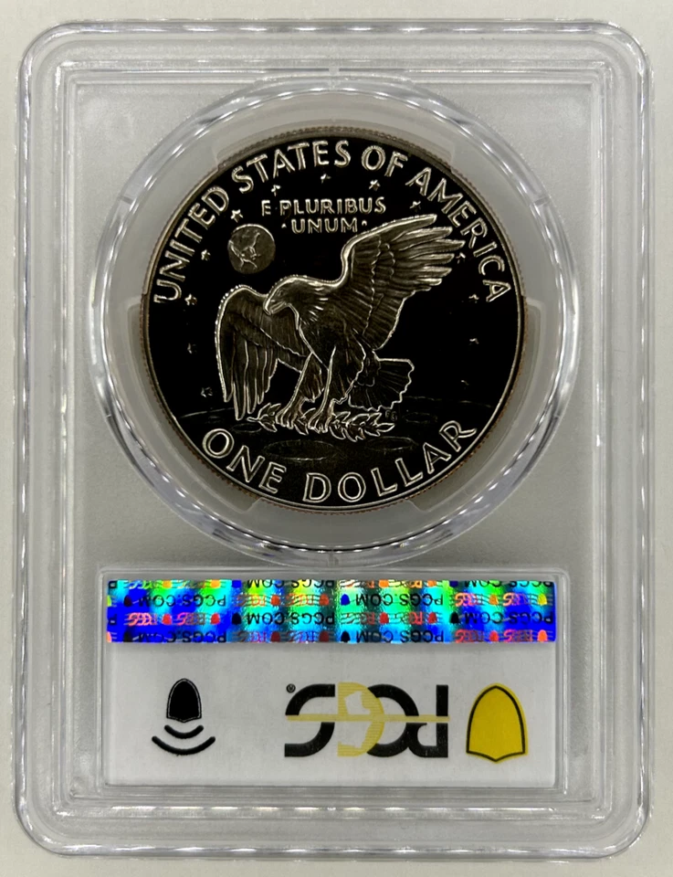 1977-Juego de 6 monedas a prueba de EE. UU. - PCGS PR69DCAM ($1-50C-25C-10C-5C-1C) - ¡Envío gratuito! Foto 4 de 4