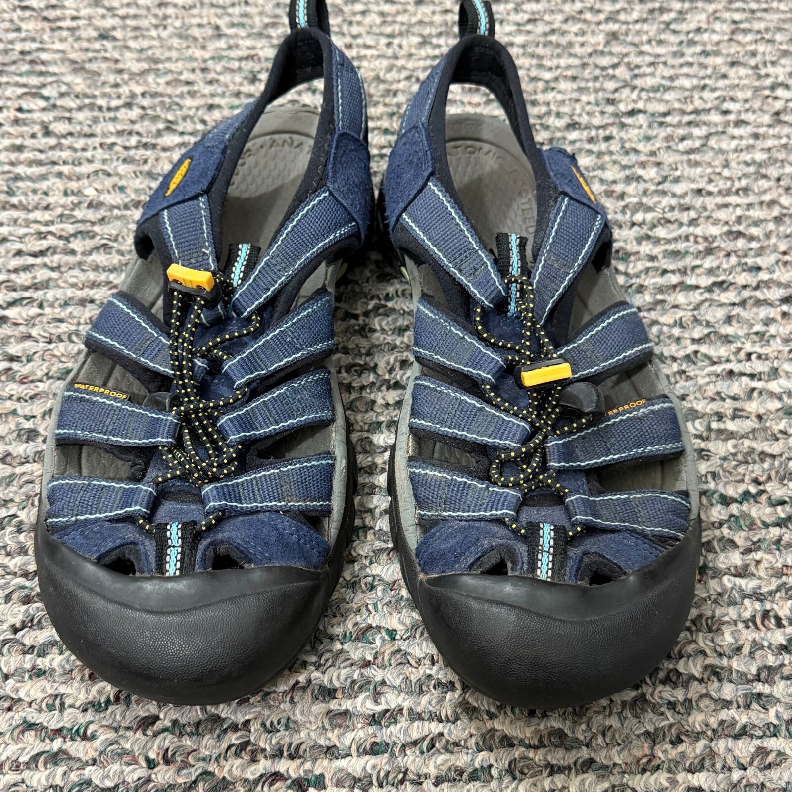 Scarpa Keen Newport H2 donna 8 blu escursionismo impermeabile outdoor cinturino regolabile