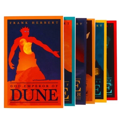 Dune Series By Frank Herbert 6 Books Collection Set - Fiction - Paperback