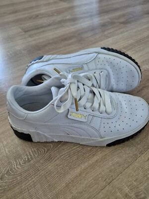 PUMA SNEAKER CALI/unisex/ black/white/gold
