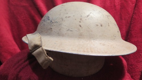 British WWII Helmet MKII : North Africa : ALAMEIN - Picture 17 of 18