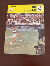 1979 Sportscaster Card #53-20 Ann Jones - England - Tennis - MT