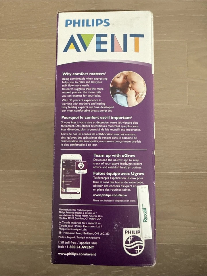 Extractor de leche manual Phillips Avent Foto 2 de 4