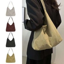 Autumn Winter Vintage Women's Bag Large Capacity Suede Shoulder Bag Handbags