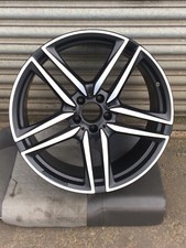 GENUINE MERCEDES E63 AMG 20" FRONT ALLOY WHEEL RIM 9.5J MATT BLACK A2134012800