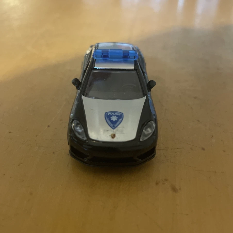 Majorette Porsche Police Panamera Turbo Die-Cast Toy Race Car Loose - Image 2 of 4