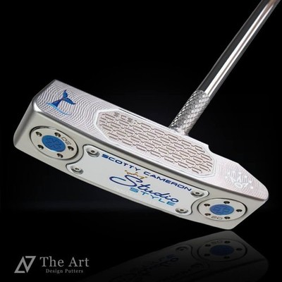 Scotty Cameron Newport 2 Plus M Diamond Neck Clear Blue Putter