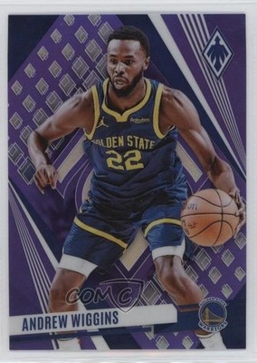 2023-24 Panini Phoenix Purple 3/150 Andrew Wiggins #141 12po