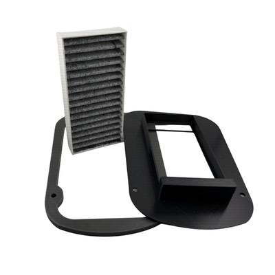 Jeep Wrangler TJ LJ Cabin Air Filter Retrofit Kit 2003-2006 3D Printed Adapter
