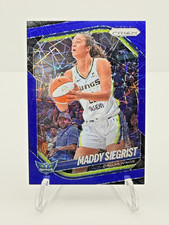 2025 Panini Prizm WNBA - Maddy Siegrist Blue Velocity Prizm #50