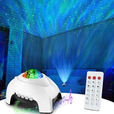 Star Projector, Galaxy Projector for Bedroom, Bluetooth Speaker and White Noise 