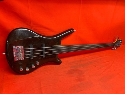 Warwick RockBass Corvette Black 2006 4-String Bass MEC Pickups (CP1090899)