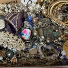 Vintage & Modern Some Signed Costume Jewelry Lot Full Small Priority Box # 18