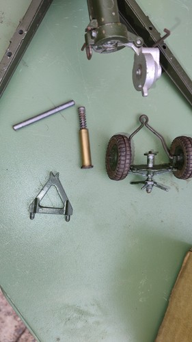 Britain Toy WWII Howitzer Long Tom 155mm Artillery Field Gun pat nn. 617492 - Picture 9 of 9
