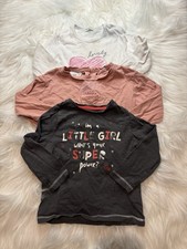 Bundle of 3 Girls Long Sleeved Tops - 9-12 Months