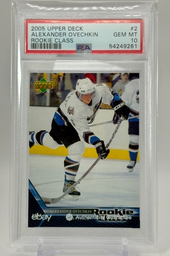 2005 UPPER DECK ALEXANDER OVECHKIN ROOKIE CLASS #2 RC PSA 10