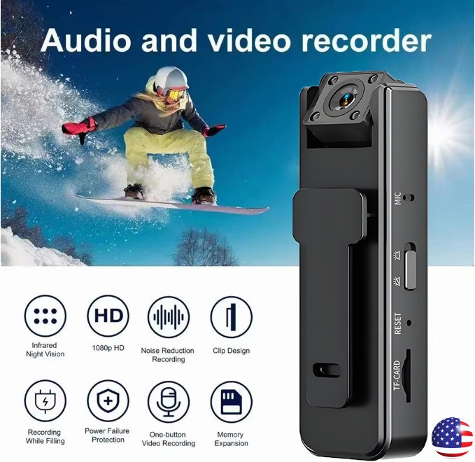 1080P Mini Camera HD IP Night Vision Camcorder Home Security Video Audio Cam