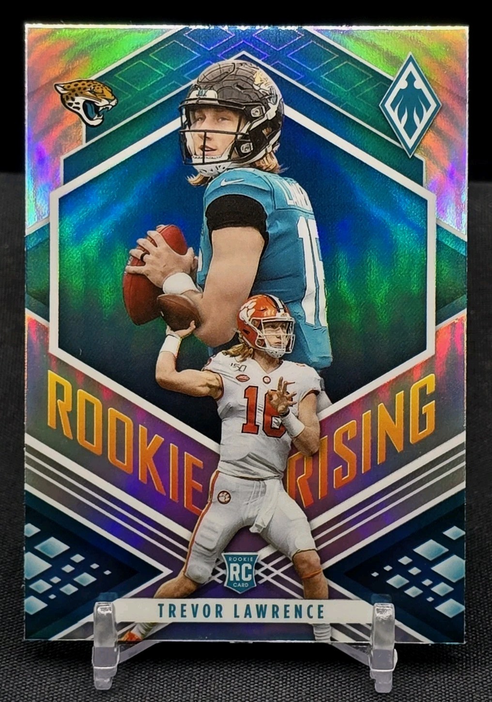 TREVOR LAWRENCE 2021 Phoenix RC SILVER HOLO ROOKIE RISING #RIS-1
