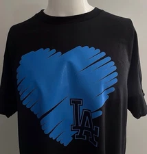 LA heart Shirt  Size L Direct to film
