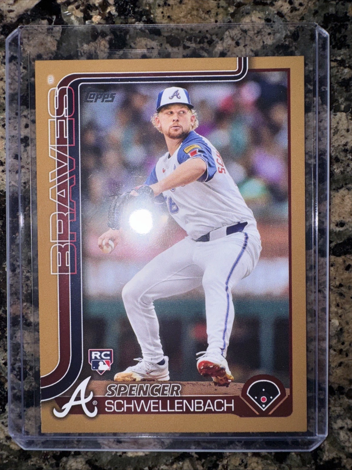 2025 Topps Series 1 - Spencer Schwellenbach #103 Gold /2025 (RC)