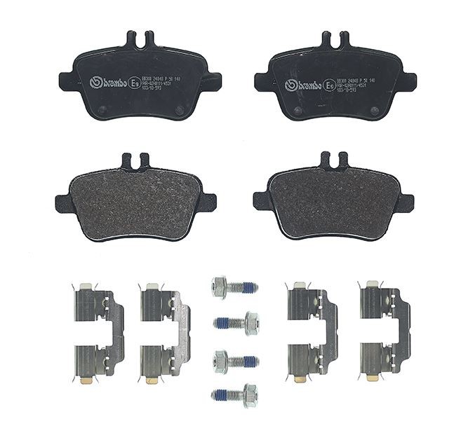 Für BREMBO P 50 140 Brake Pad Set, Disc Brake - Bild 5