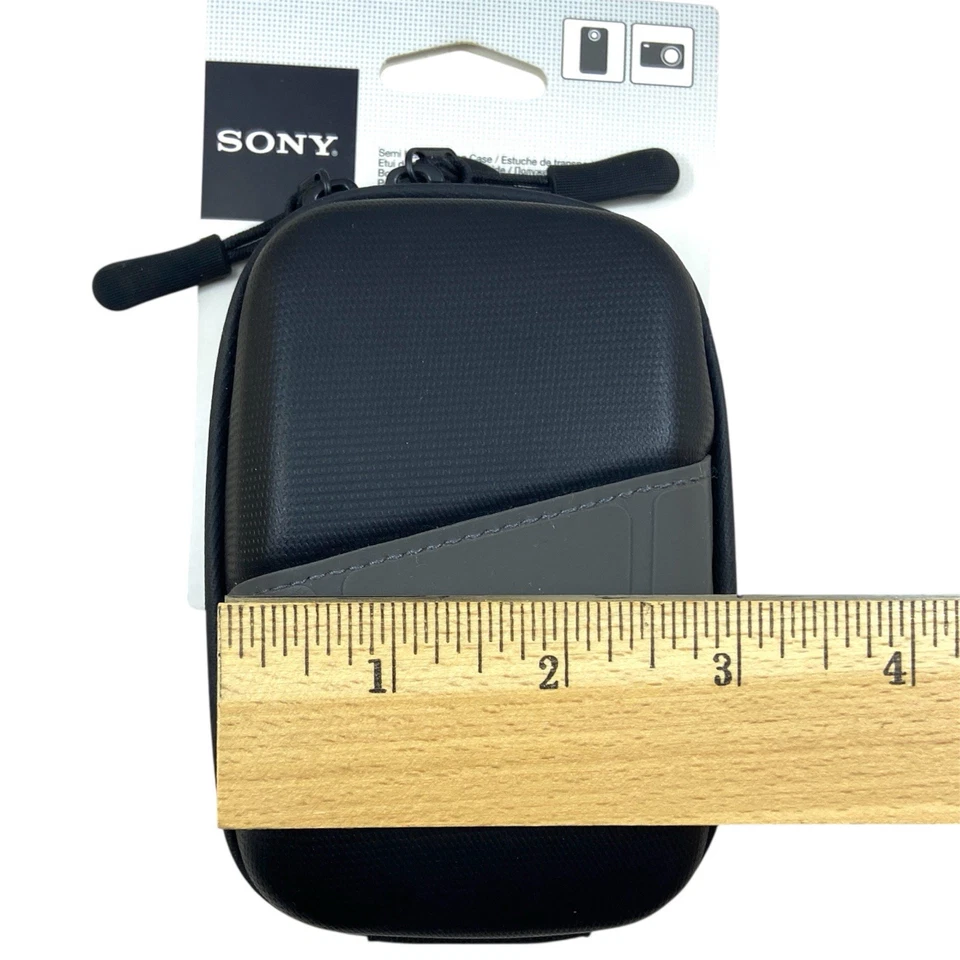 Sony LCM-CSVH Semi Hard Carrying Case w/ Strap for Compact Cyber-Shot Camera - Image 4 of 4