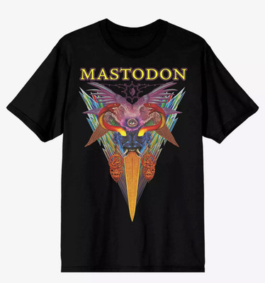 Official MASTODON Snake Dagger Double Sided 2023 Tour T-Shirt XL NWT