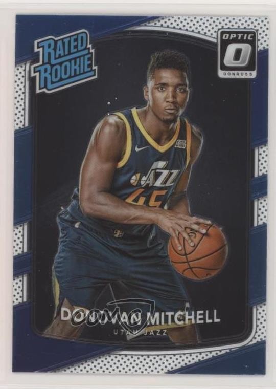 2017-18 Panini Donruss Optic Rated Rookie Donovan Mitchell #188 00bf