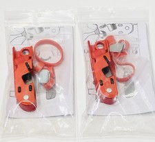  2 MASTER LOCK 493B Grip Tight Circuit Breaker Lockout Tagout Standard Toggle