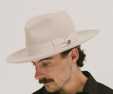 Two Roads DELMAR DISTRESSED FELT FEDORA