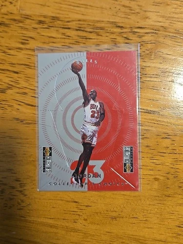 Michael Jordan 1998 Upper Deck Collectors Choice #23 Bulls Die Cut Fold Out Card