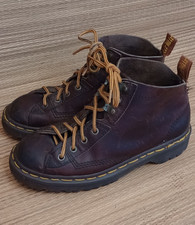 Vintage 90s Dr Martens 8088 Ankle monkey Boot Made in England UK 5 brown US 7