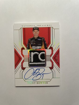 Clint Bowyer - 2025 National Treasures NASCAR Premium Patches AUTO - GOLD /10