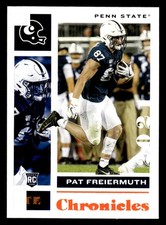 2021 Panini Chronicles Draft Picks #22 Pat Freiermuth Orange card