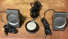 Bose Companion 3 Series I -9 Pin Connector Volume Pod  2 Mini Speakers-Untested