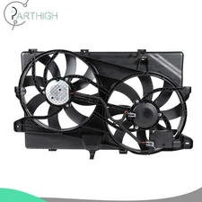 Radiator Condenser Cooling Fan Assembly Electric For 2007 2008-2015 Ford Edge