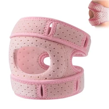 Knee Brace Hinged Compression Sleeve Joint Support Open Patella Stabilizer Wrap