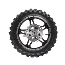 Mini Bike Rear Wheel Assembly Lightweight Tire Disc Sprocket Dirt Pit Bike NDFY