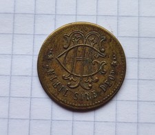 Token token Romania Romania Nihil Sinde deodorant NSD 1900 10 bani (lei leu ban) 
