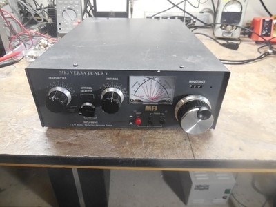 MFJ 989C Antenna Tuner 3KW Ham *Works* *AS-IS No Returns* w/pwr brick for light