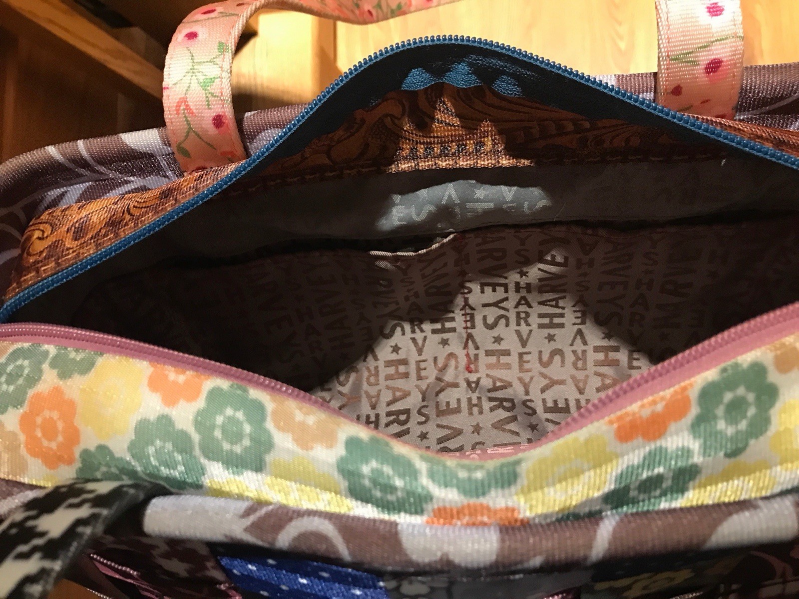 Harveys Patchwork Large Satchel - image 9