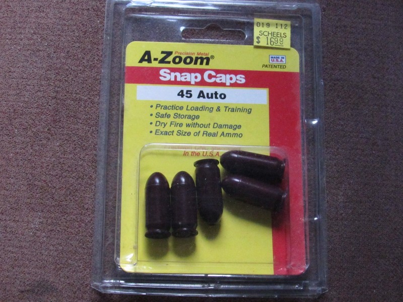 A-Zoom Snap Caps 45 Auto
