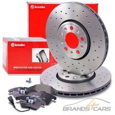 BREMBO XTRA BREMSSCHEIBEN Ø288 +BELÄGE VORNE FÜR AUDI A1 SEAT SKODA VW POLO 6R