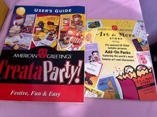 Vintage 1998 American Greetings Arts & More C...