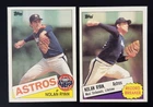 1985 Topps - Nolan Ryan #760 Houston Astros HOF + Record Breaker Card NM-MT
