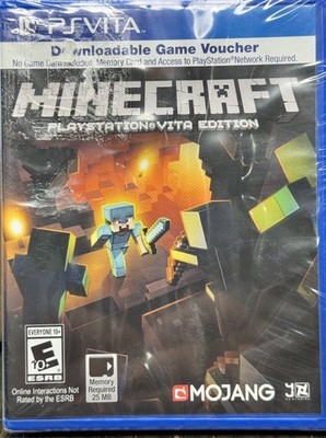 Minecraft Playstation Vita Edition - PS Vita - Brand New Factory Sealed