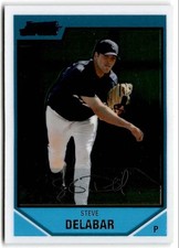 2007 Bowman Chrome Prospects Steve Delabar San Diego Padres #BC126