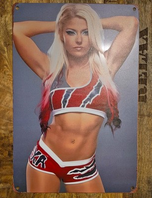 Alexa Bliss WWE Metallschild