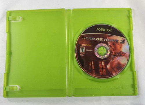 Dead or Alive 3 (Microsoft Xbox, 2001) - Tested - Free Shipping